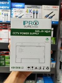 BLOC ALIMENTATION 4CH | IPRO | CAMÉRAS DE VIDÉOSURVEILLANCE | EXPERTNET