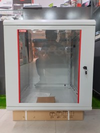 DISTRIBUTEUR OFFICIEL | ARMOIRE 12U 19" 600*600 GRIS WALL BOX LANDE | DS-WB12U6060-LG | EXPERNET