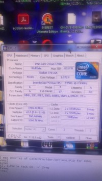 Unite central cpu core2duo