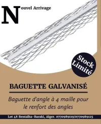 BAGUTTES GALVANISSE 4 MAILLES 2.8M