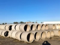 Buse armée en béton