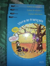 Livre Français EB3 hachette. 