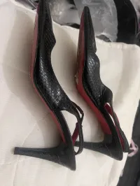 Escarpins noirs cuir