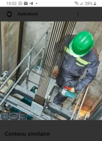 Installation,Réparation , Maintenance et Rénovation d'ascenseurs de monte charge et autres appareils similaires 