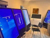 Totem tactile borne interactive 