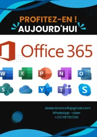 MICROSOFT 365 (5 APPAREILS/PC/MAC)