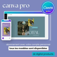 Abonnement canva pro
