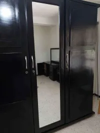 Chambre à Coucher Bois rouge 