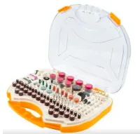 Jeu d'accessoires 250pcs pour meuleuse 77115  TOLSEN