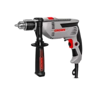 Perceuse chignole a percussion 600W 13mm CT10128  CROWN