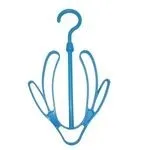 Cintre De Rangement Pour Chaussures - Bleu
