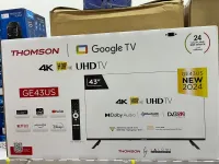 TV THOMSON 43 pouces 4k Smart Google tv + démo intégré 48000 da