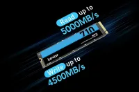 Lexar NM710 SSD 1To, M.2 2280 PCIe Gen4x4