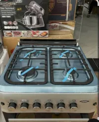 Cuisinière XPER4 feux 60 cm gaz/gaz ventilée
