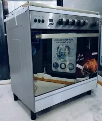 Cuisinière maxwell 5 feux inox 80 et 90cm 