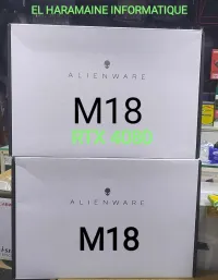 DELL Alienware M18 RYZEN 9 7845HX (CORE i9-13th)/RTX 4080/RAM 32 GB /SSD 2TB /ECRAN 18 FHD-480HZ 