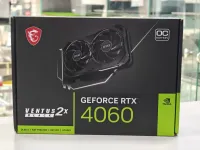 MSI VENTUS 2X GEFORCE RTX 4060 8GB GDDR6 OC ÉDITION NEUF SOUS EMBALLAGE 