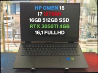 HP OMEN 16 I7 12700H 16GB 512GB SSD RTX 3050TI 4GB 16,1 FULLHD