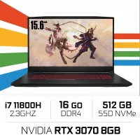 MSI KATANA GF66 11UG I7-11800H 16GB 512GB SSD RTX 3070 8GB AZERTY NEUF SOUS EMBALLAGE 