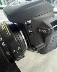 Nikon d5500 obj 55-200 vr2  Clik 20k 