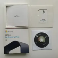 LICENCE MICROSOFT OFFICE 2021 / 2019 PRO PLUS COFFRE ET CARTE POUR ENTREPRISE