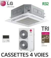 Cassette 4 voies ,Mono Split System ,Inverter, Chaud & Froid , PF:38000 Btu/h