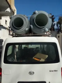 INSTALLATION DE CITERNE D'EAU : 500 L, 800 L, ET 1000 L