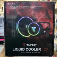 TEMPEST LIQUID COOLER 120 - WATERCOOLING RGB - RADIATEUR 120mm - PWM - INTEL & AMD - BLACK 