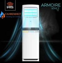 CLIMATISEUR IRIS ARMOIRE - SERIE E - 2025 -  48000 BTU - AIR FLOW - 48000 BTU - BLANC 