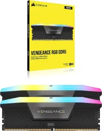 Corsair Vengeance RAM 32G RGB DDR5 Kit Dual Channel 2 barrettes -  2x16 6000MHz - CL36  