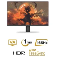 ECRAN MATOS GHOST MSG24-V - 165HZ FHD - DALL VA - 1MS  - HDR - AMD FREESYNC - BLACK