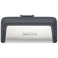SanDisk Ultra 64 GB Dual DriveType-C USB 3.0 Flash, Silver