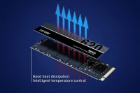 LEXAR NM620 512Go - SSD M.2 - Disque Dur interne - NVMe - jusqu'à 3500 Mo/s