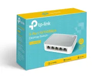 TP-LINK TL-SF1005D - SWITCH DESKTOP 5 PORTS -10/100 MBPS - GREEN ETHERNET -PLUG & PLAY - EEE 802.3x