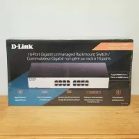 D-LINK SWITCH 16 PORT GIGABIT DGS-1016C - PLUG N PLAY - 1000 MBPS - MDI/MDIX - 9,3 WATTS - 32GBPS - 