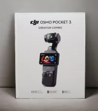 DJI OSMO POCKET 3 CREATOR COMBO - 4K 60 FPS - 2" OLED - MICRO SD -  4X ZOOM - CMOS - BLACK 