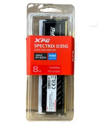 RAM ADATA XPG SPECTRIX D35G - DESKTOP - RGB - 8GB DDR4 - 3200 MHZ - PC4- 25600 - CL16-20-20 - BLACK