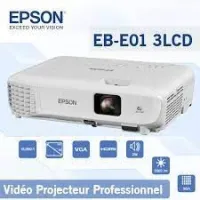 EPSON EB-E01 VIDEOPROJECTEUR PROFESSIONNEL 3LCD - XGA - 3300 LUMENS - HDMI VGA USB -