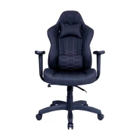 COOLER MASTER CHAISE GAMING CALIBER E1 - CUIR PU - ERGONOMIQUE - ACCOUDOIR FIXÉ -NYLON -120 KG-NOIR 
