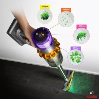 ASPIRATEUR SANS FIL DYSON V15 DETECT - NUMÉRIQUE HYPERDYMIUM - 241AW - 125 000 T/MIN - ECRAN LCD