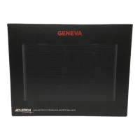 GENEVA ACUSTICA A170 - ENCEINTE BLUETOOTH - STÉRÉO BASS - 20000 HZ - CUIR - BLACK ORIGINAL
