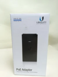 UBIQUITI PoE-24 Adaptateur PoE Passif EU, 24V 0.5A, Protection Terre/ESD, 12W