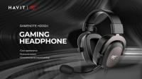 HAVIT GAMENOTE H2002D - CASQUE GAMING FILAIRE 3.5MM - SON STÉRÉO - MICROPHONE FLEXIBLE - RGB - CONFORTABLE - BLACK thumbnail 5