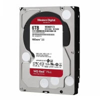 WD RED PLUS NAS WARE 6 TB - DISQUE DUR HDD 3.5" - 5400 RPM - SATA 6 GB/S - 256MB CACHE - WD60EFPX