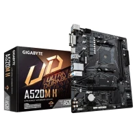 GIGABYTE A520M H - SOCKET AMD AM4 - 2xDDR4 - SATA 6GB/S + M.2 - USB 3.0 - PCI-EXPRESS 3.0 16X -NOIR 