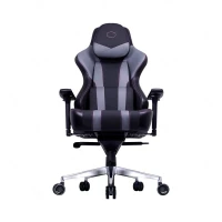 COOLER MASTER CHAISE GAMING CALIBER X2 - CUIR PU - INCLINABLE 180 - ACCOUDOIRS 4D - TO 150 KG - GREY