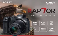 CANON EOS R7 Hybride MIRROLESS 32.5MP 4K Vidéo + objectif RF-S 18-150mm F3.5-6.3 IS STM