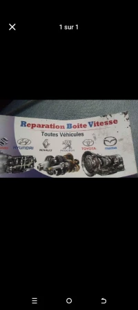 Réparation boite de vitesse 