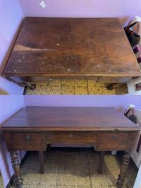 مكاتب-و-أدراج-bureau-ancien-en-bois-massif-بئر-توتة-الجزائر
