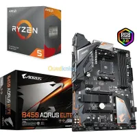 Kit Gamer : Gigabyte B450 AORUS ELITE + Ryzen 5 3600 +  Ram 32 Go ddr4 3200 mhz + 3060 Ti Gaming X